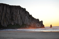 Morro Rock at Sunset 1