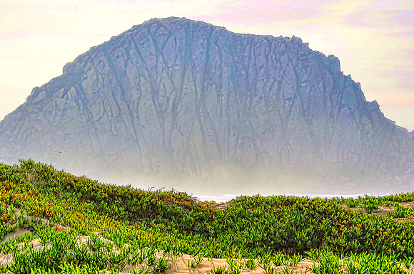 Morro Rock Vibrant