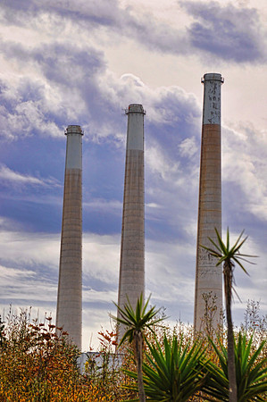 Morro Bay Stacks Dramatic