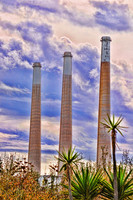 Morro Bay Stacks Psyco-delic
